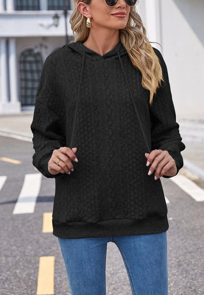 Classic Cable Knit Hoodie