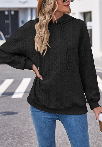 Classic Cable Knit Hoodie