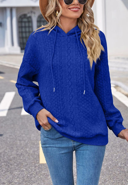 Classic Cable Knit Hoodie