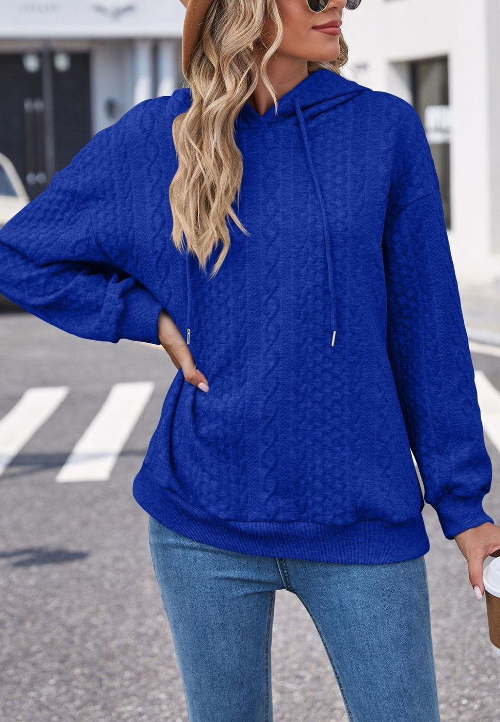 Classic Cable Knit Hoodie