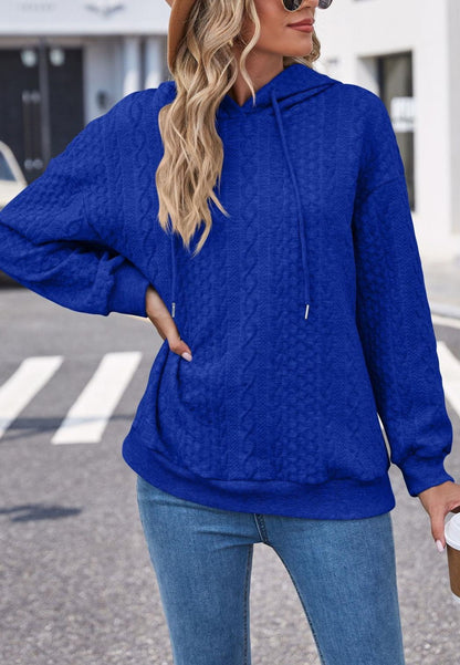 Classic Cable Knit Hoodie