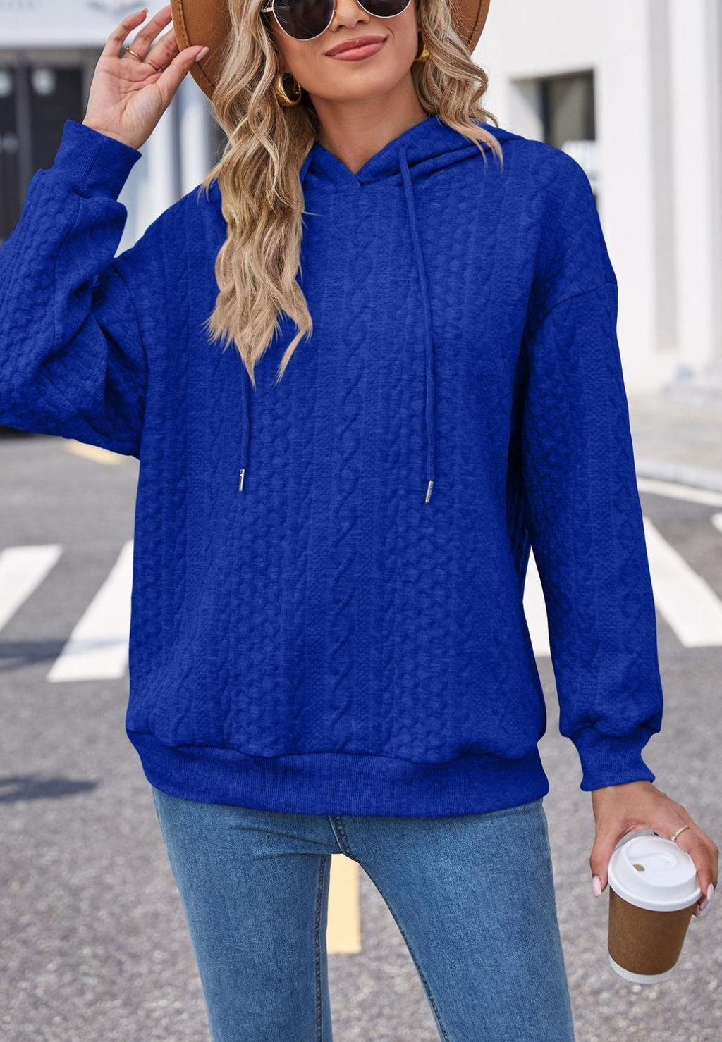 Classic Cable Knit Hoodie