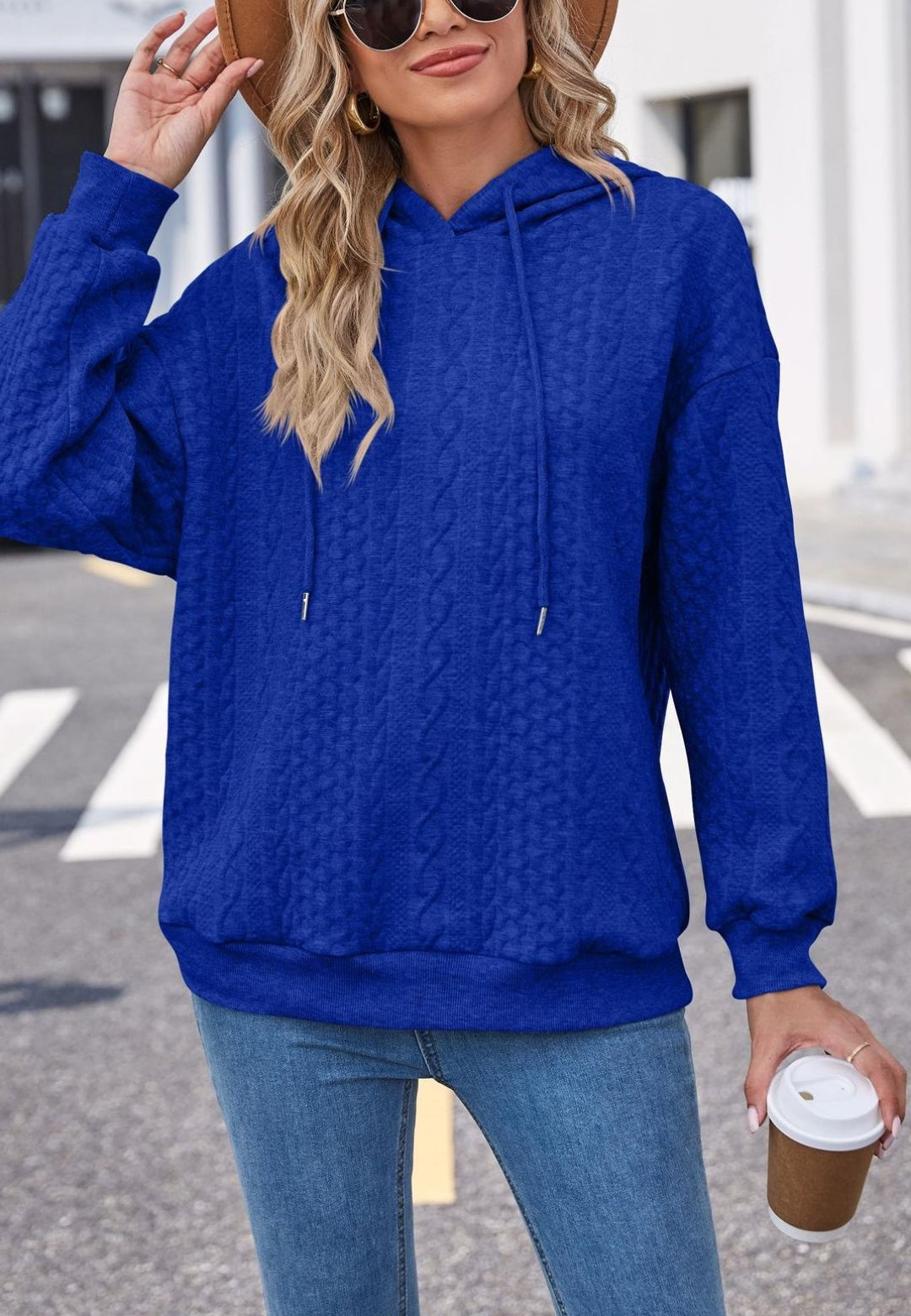 Classic Cable Knit Hoodie