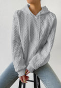 Classic Cable Knit Hoodie