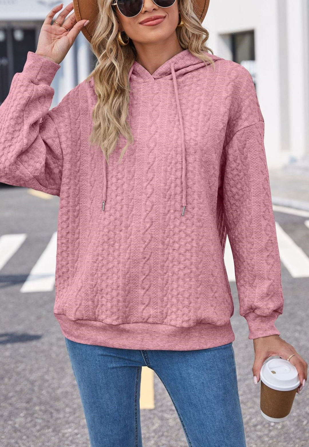 Classic Cable Knit Hoodie