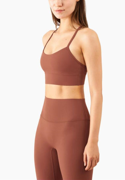 Solid Color Basic Activewear Set