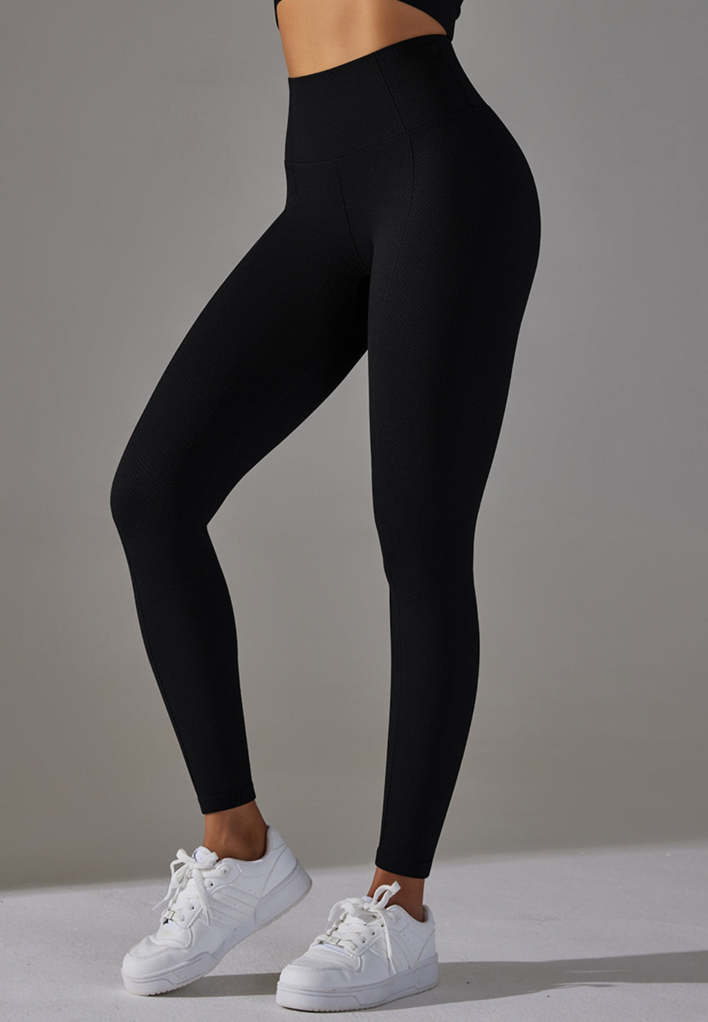 Leggings de cintura alta con costura central