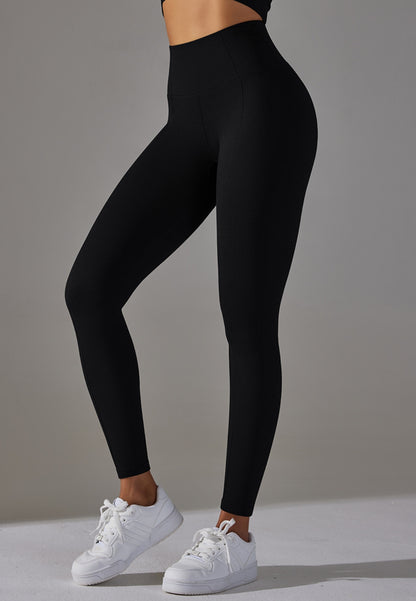 Leggings de cintura alta con costura central