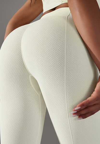 Leggings de cintura alta con costura central