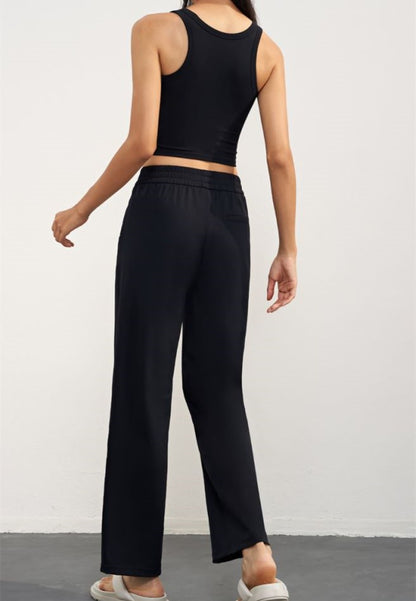 Round Neck Activewear Tank Top