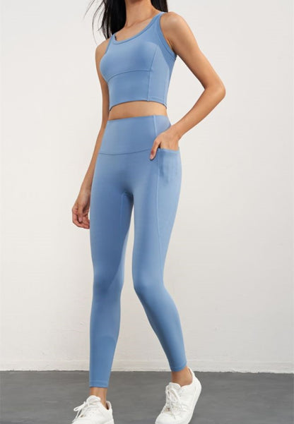 Round Neck Activewear Tank Top