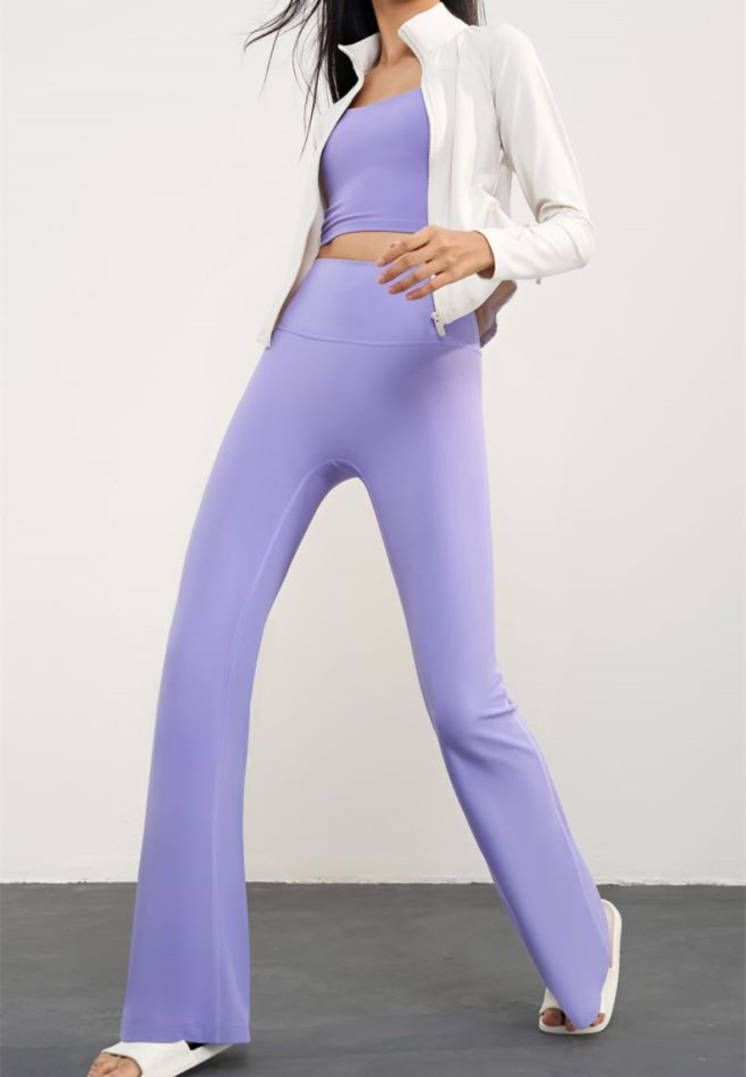 High Waist Classic Flared Leggings