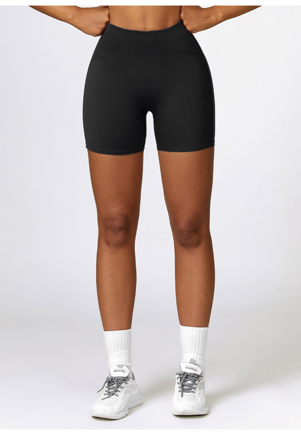Pantalones cortos deportivos de cintura alta