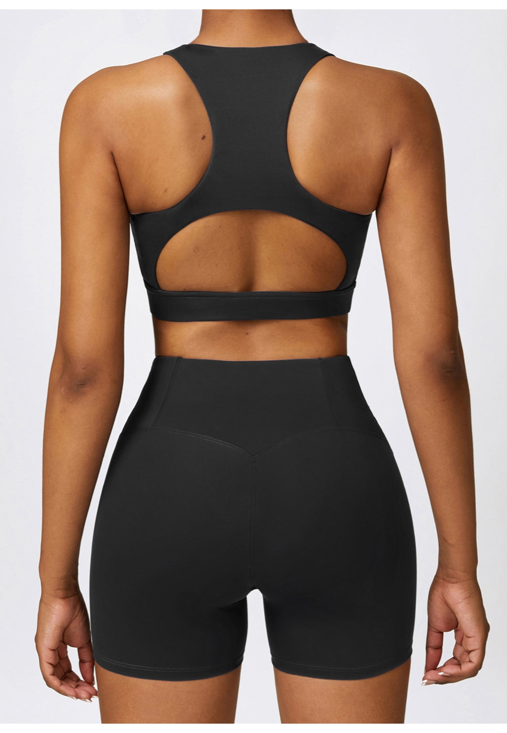 Pantalones cortos deportivos de cintura alta