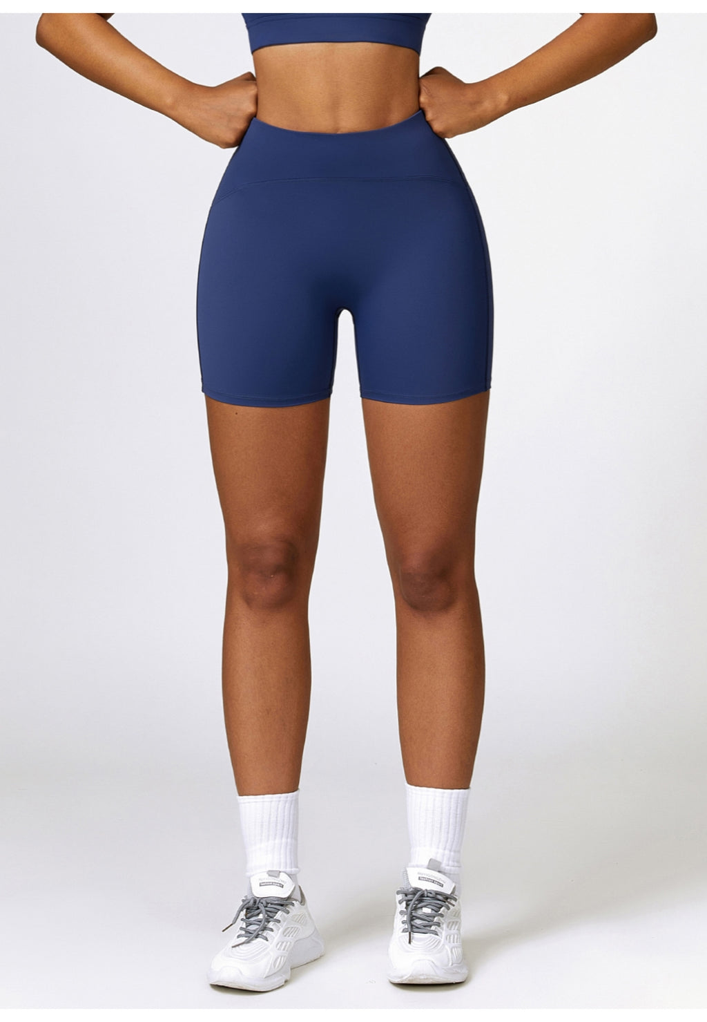 Pantalones cortos deportivos de cintura alta