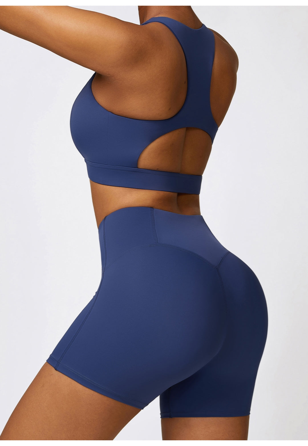 Pantalones cortos deportivos de cintura alta