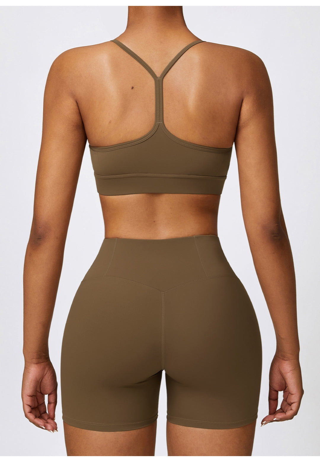 Pantalones cortos deportivos de cintura alta