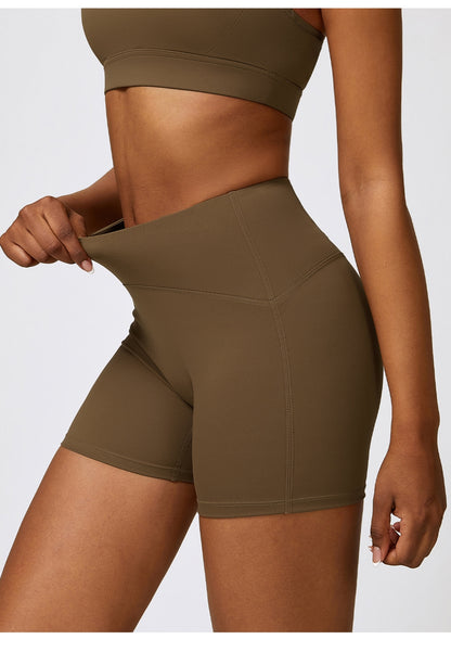 High Waist Activewear Shorts