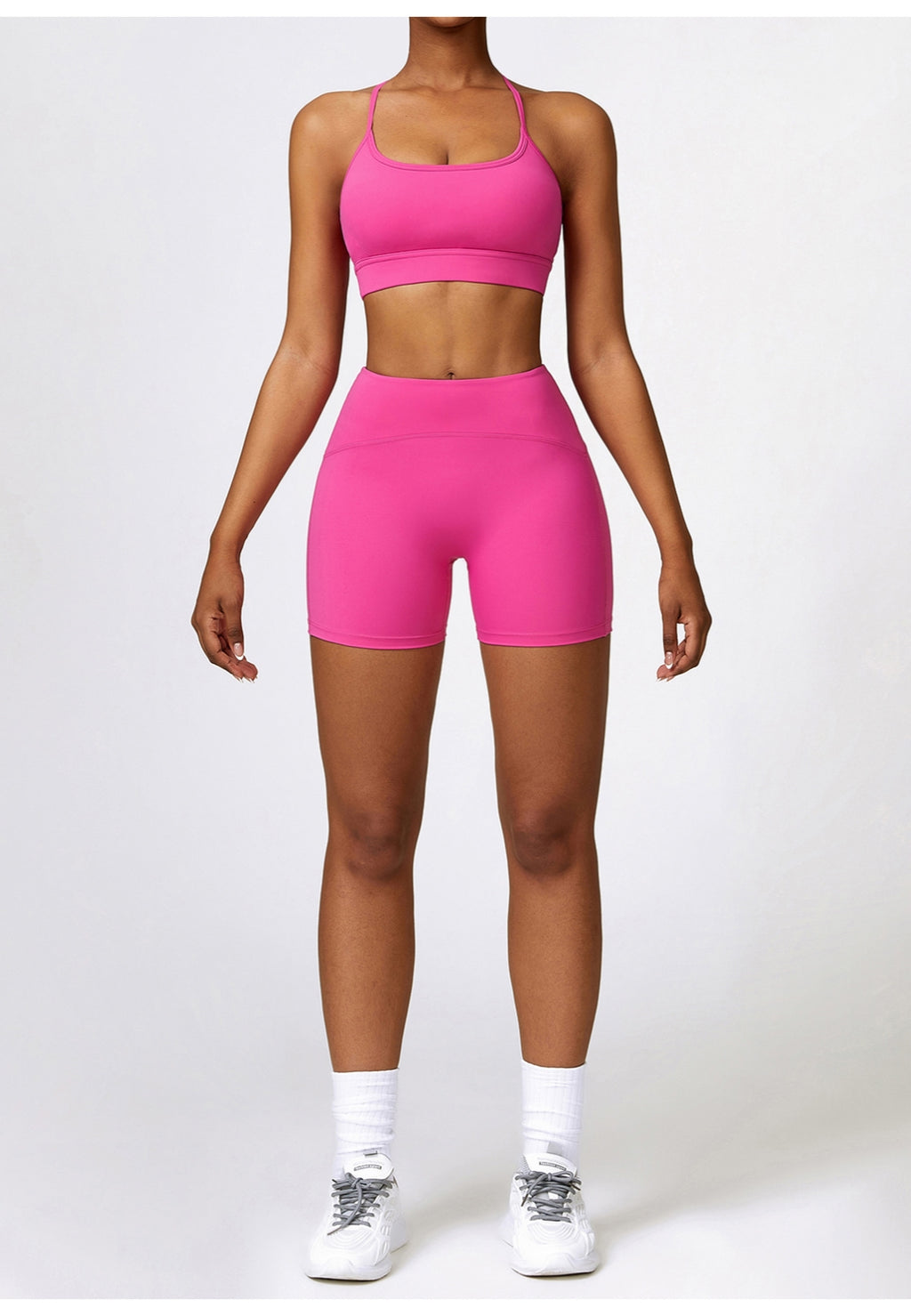 Pantalones cortos deportivos de cintura alta