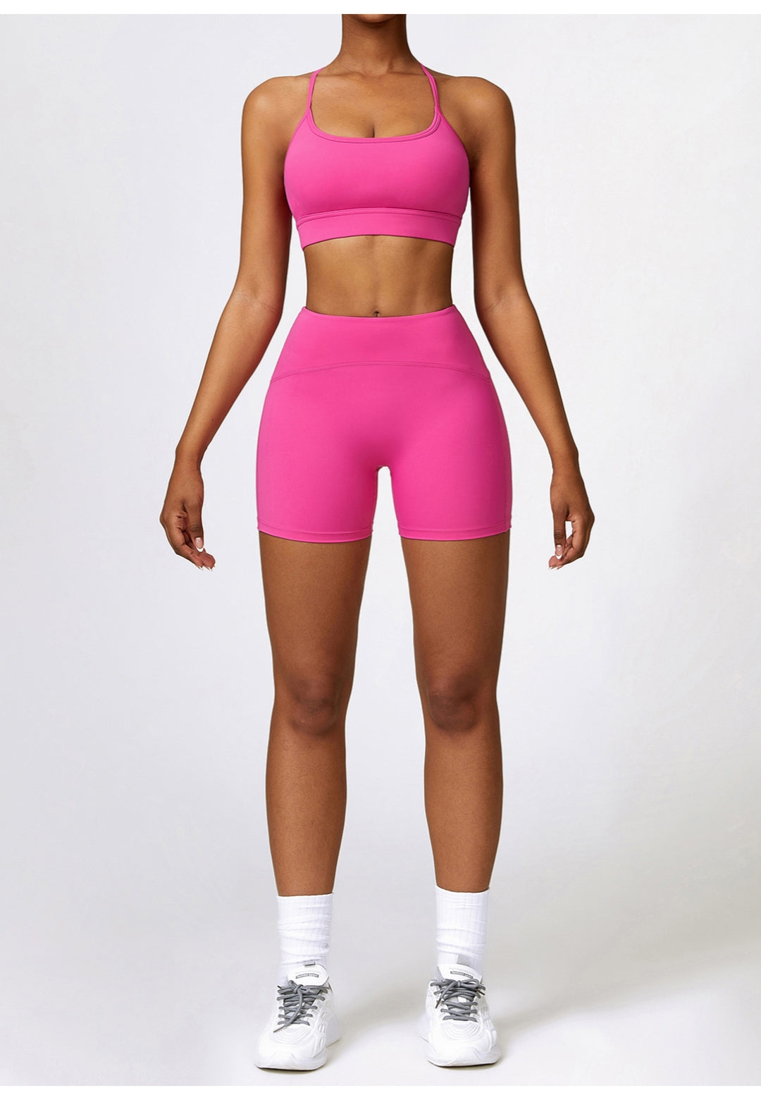 Pantalones cortos deportivos de cintura alta