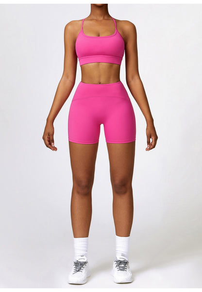 High Waist Activewear Shorts