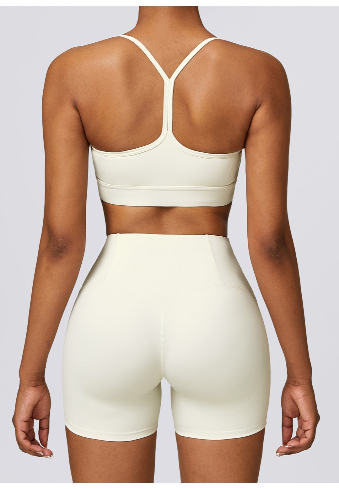 Pantalones cortos deportivos de cintura alta