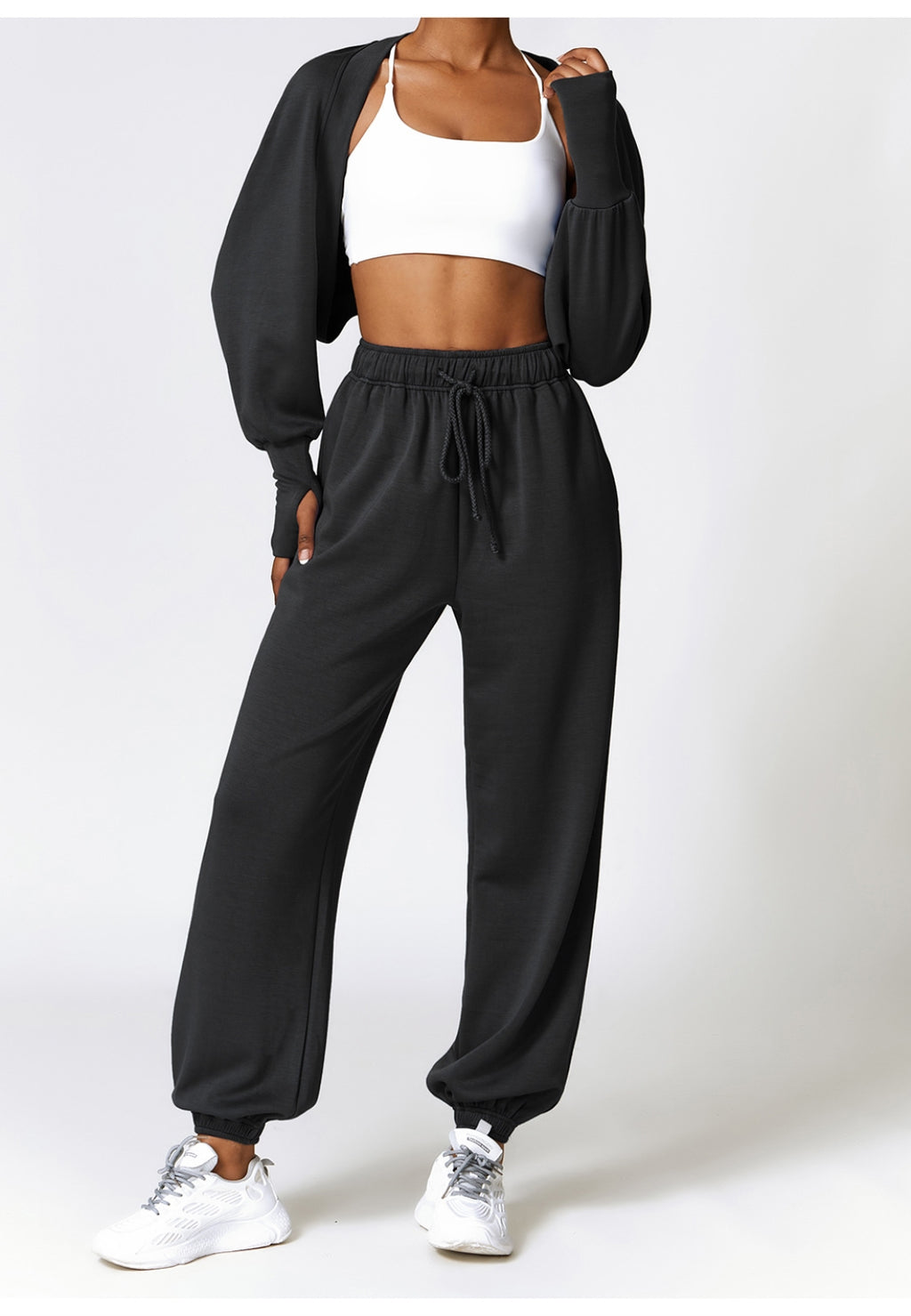 Pantalones deportivos de cintura alta y confort