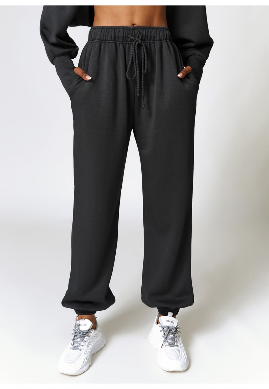 Pantalones deportivos de cintura alta y confort