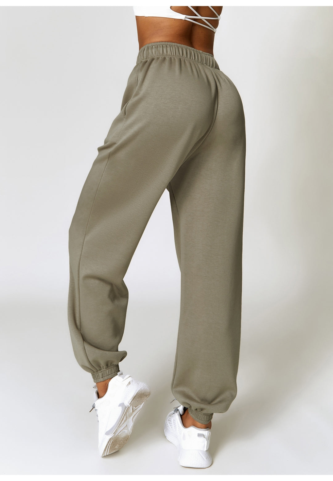 Pantalones deportivos de cintura alta y confort