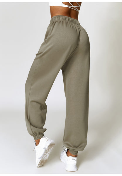Pantalones deportivos de cintura alta y confort