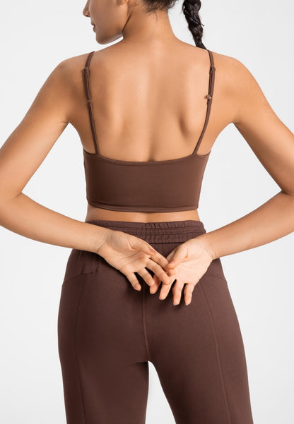 Multi-Way Spaghetti Strap Crop Top