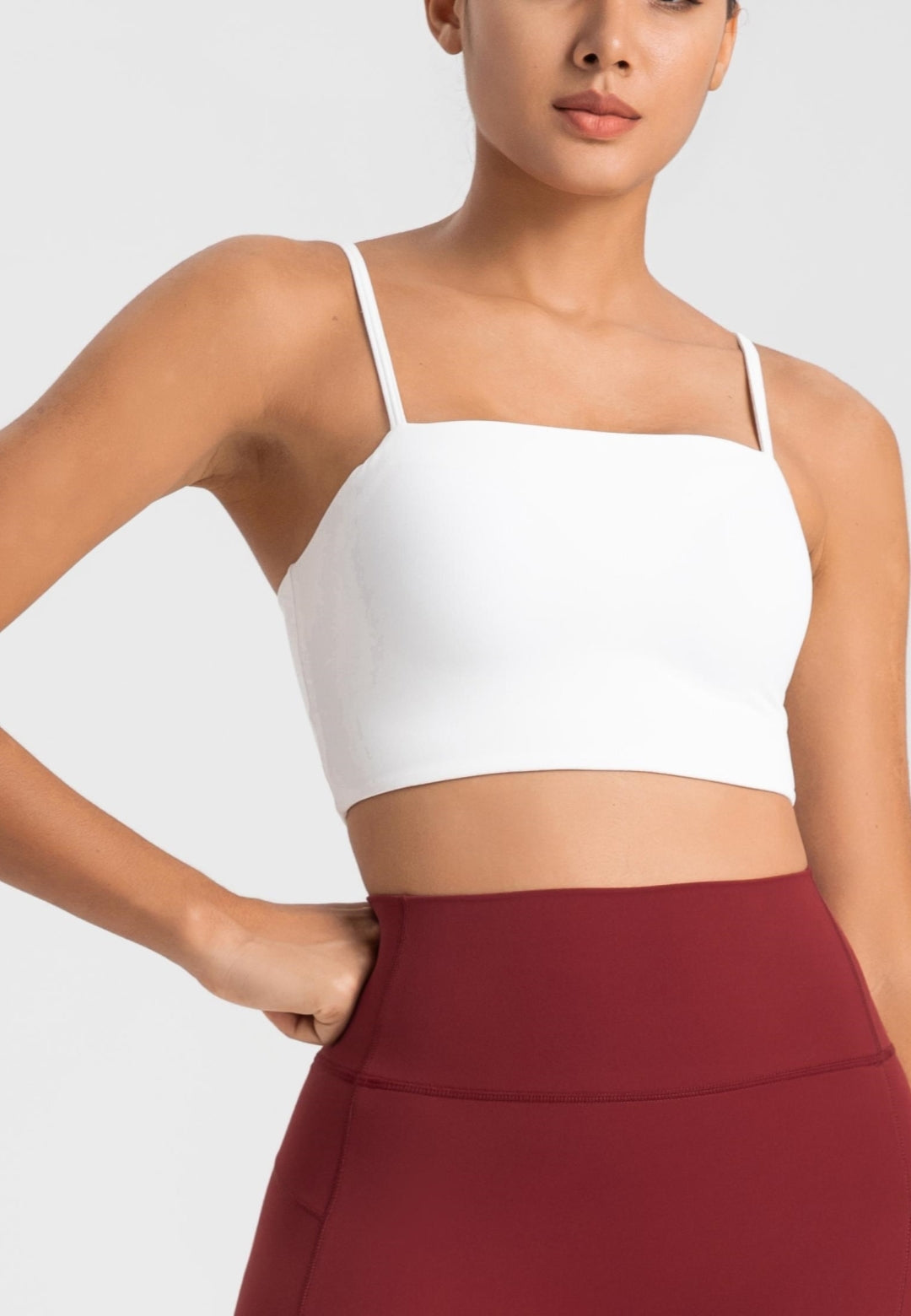 Multi-Way Spaghetti Strap Crop Top