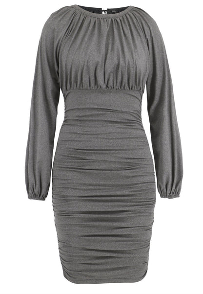 Vestido ajustado con detalle fruncido