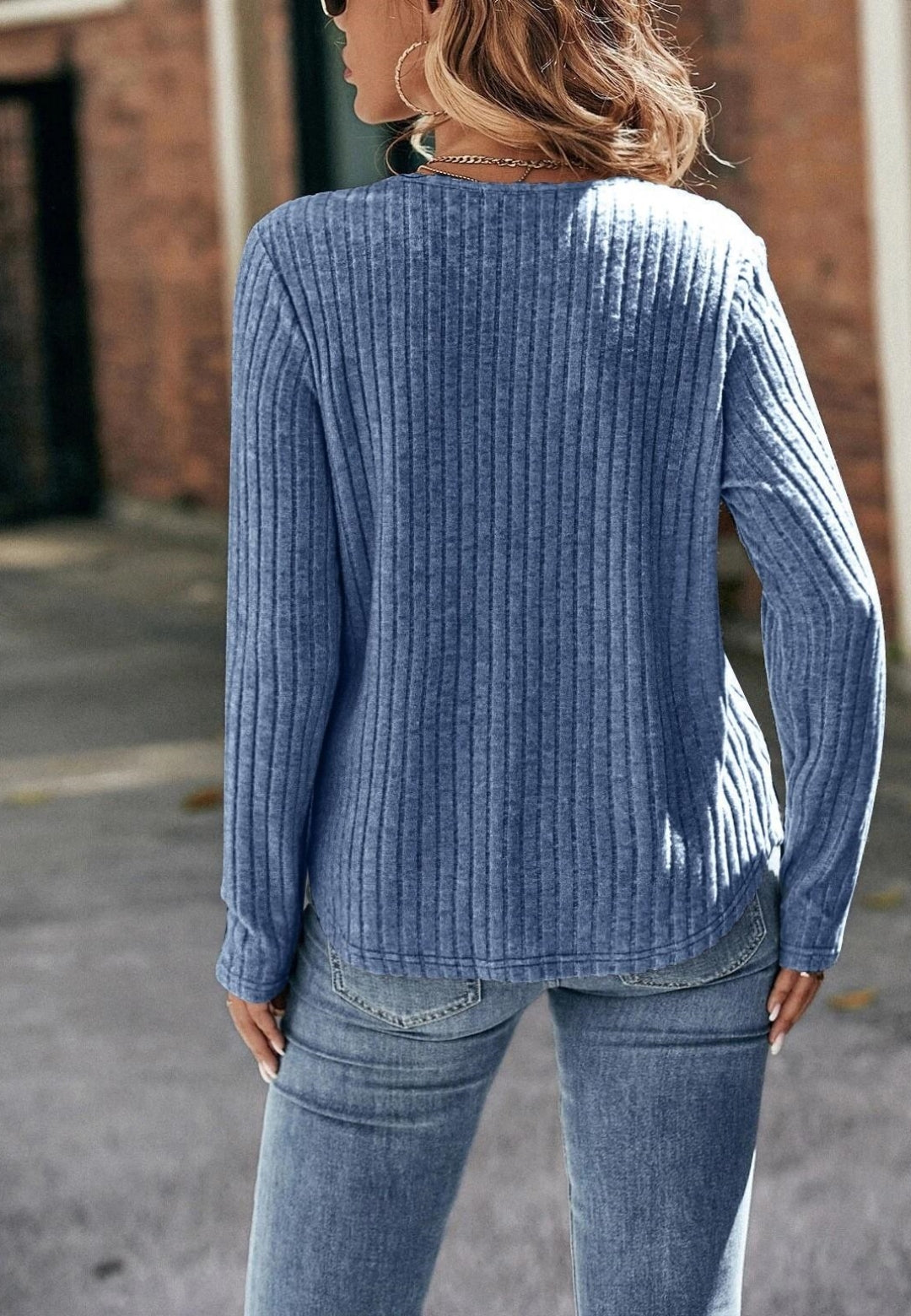 Lace Shoulder Detail Knit Sweater