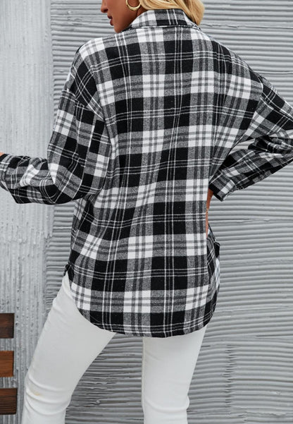 Classic Plaid Pattern Shacket