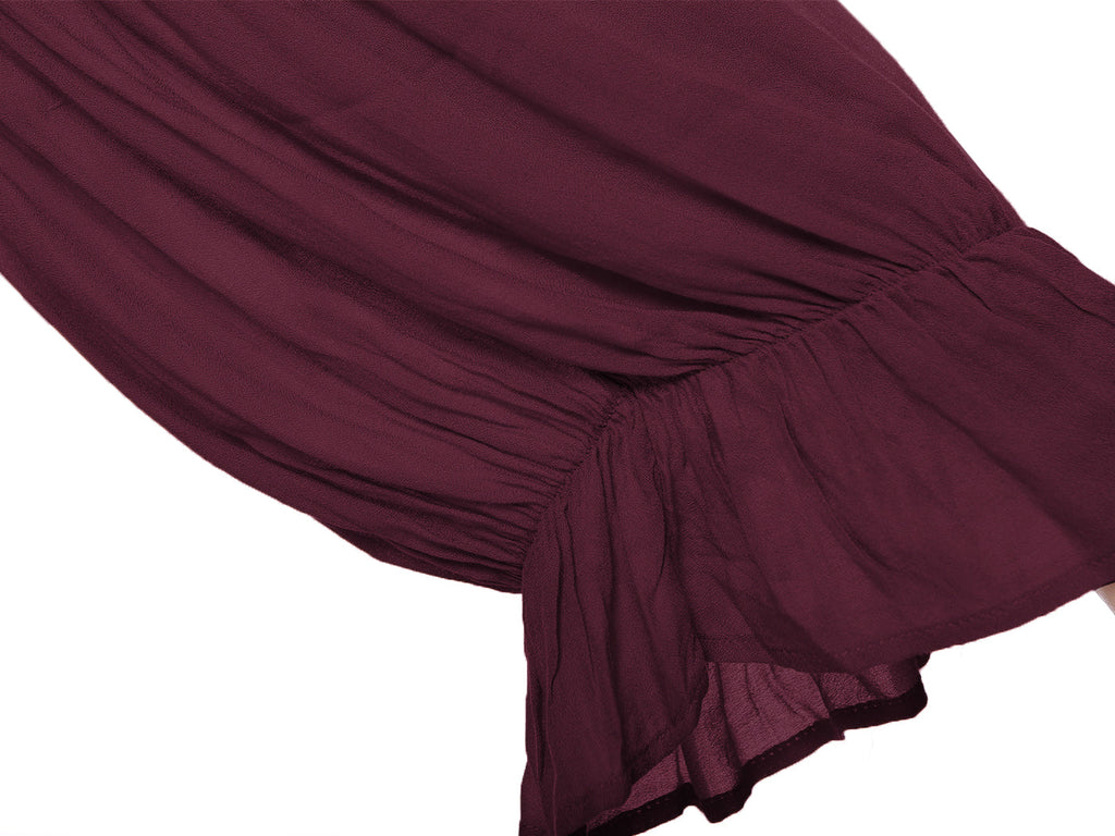 Blusa campesina con hombros descubiertos y talla grande