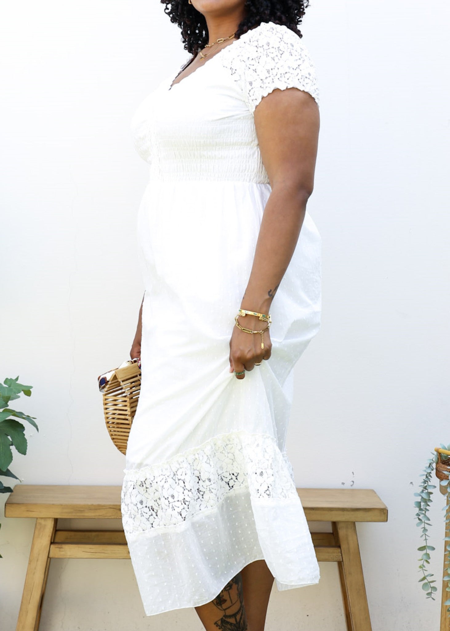 Anna-Kaci Plus Size Renaissance Peasant Medieval Maiden Boho Inspired