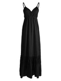 Sweetheart Neckline Clip Dot Lace Maxi Dress