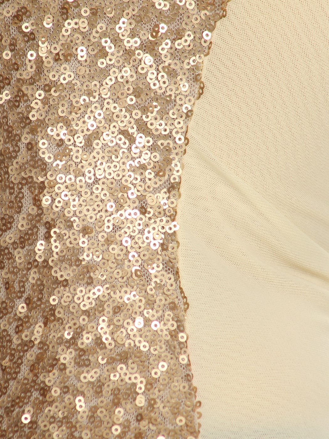 Camisola de tirantes finos con lentejuelas y cadena de metal brillante para mujer de Anna-Kaci para fiestas y clubes