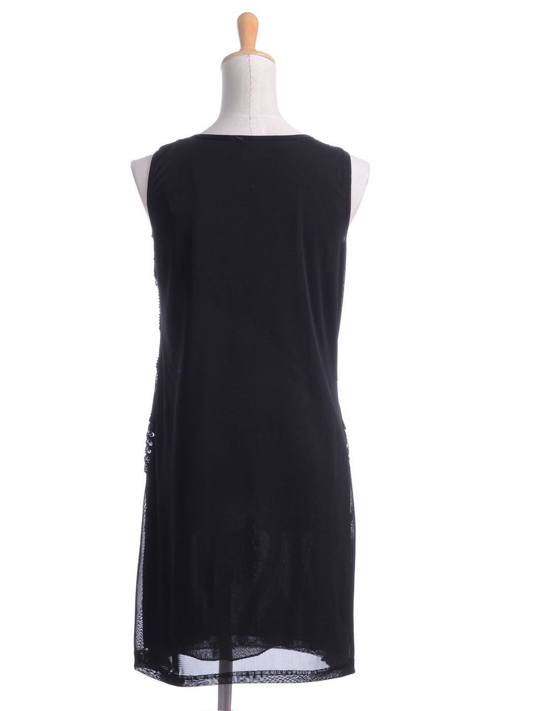 Vestido de lentejuelas con estampado de ondas y lágrimas de Anna-Kaci