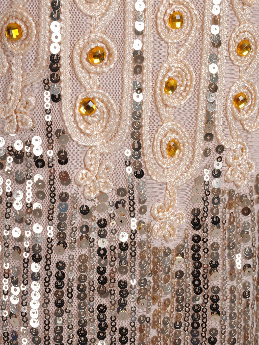 Vestido camisero glamoroso adornado con diamantes de imitación y lentejuelas