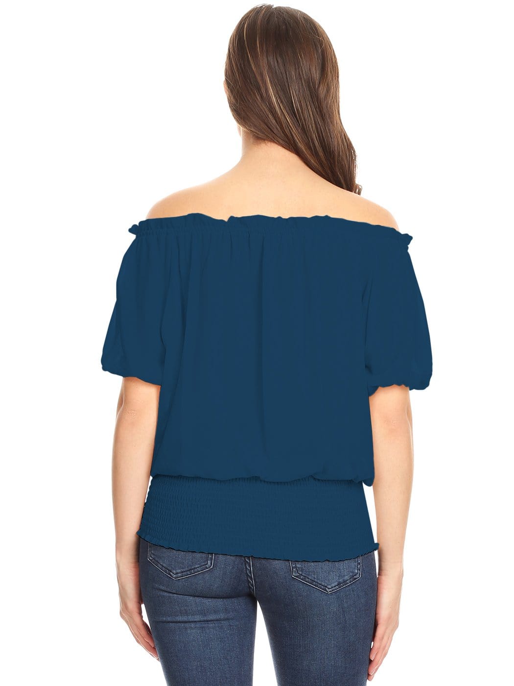 Blusa delicada con hombros descubiertos