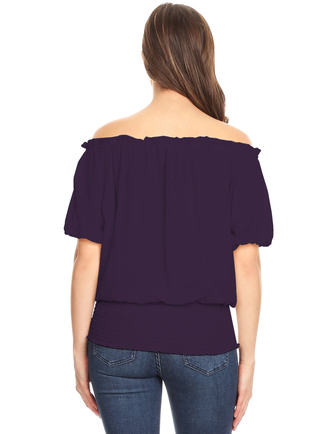 Blusa delicada con hombros descubiertos
