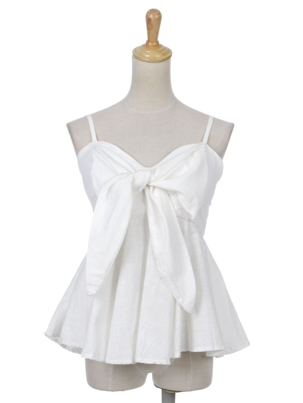 Camisola babydoll con lazo