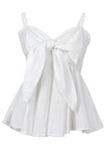 Camisola babydoll con lazo