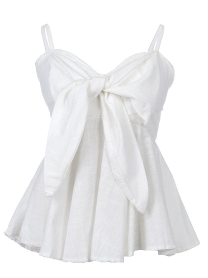 Babydoll Camisole Bow Top