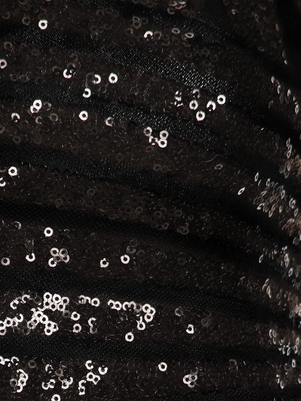 Camisa sin mangas con lentejuelas brillantes en el abdomen