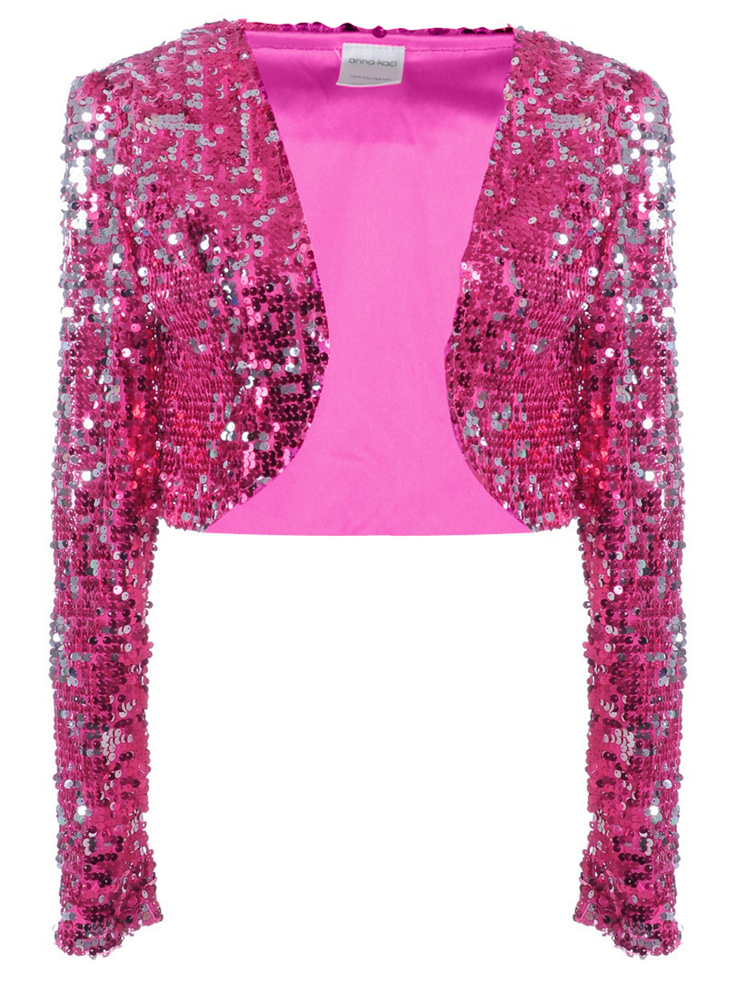 Bolero deslumbrante con lentejuelas
