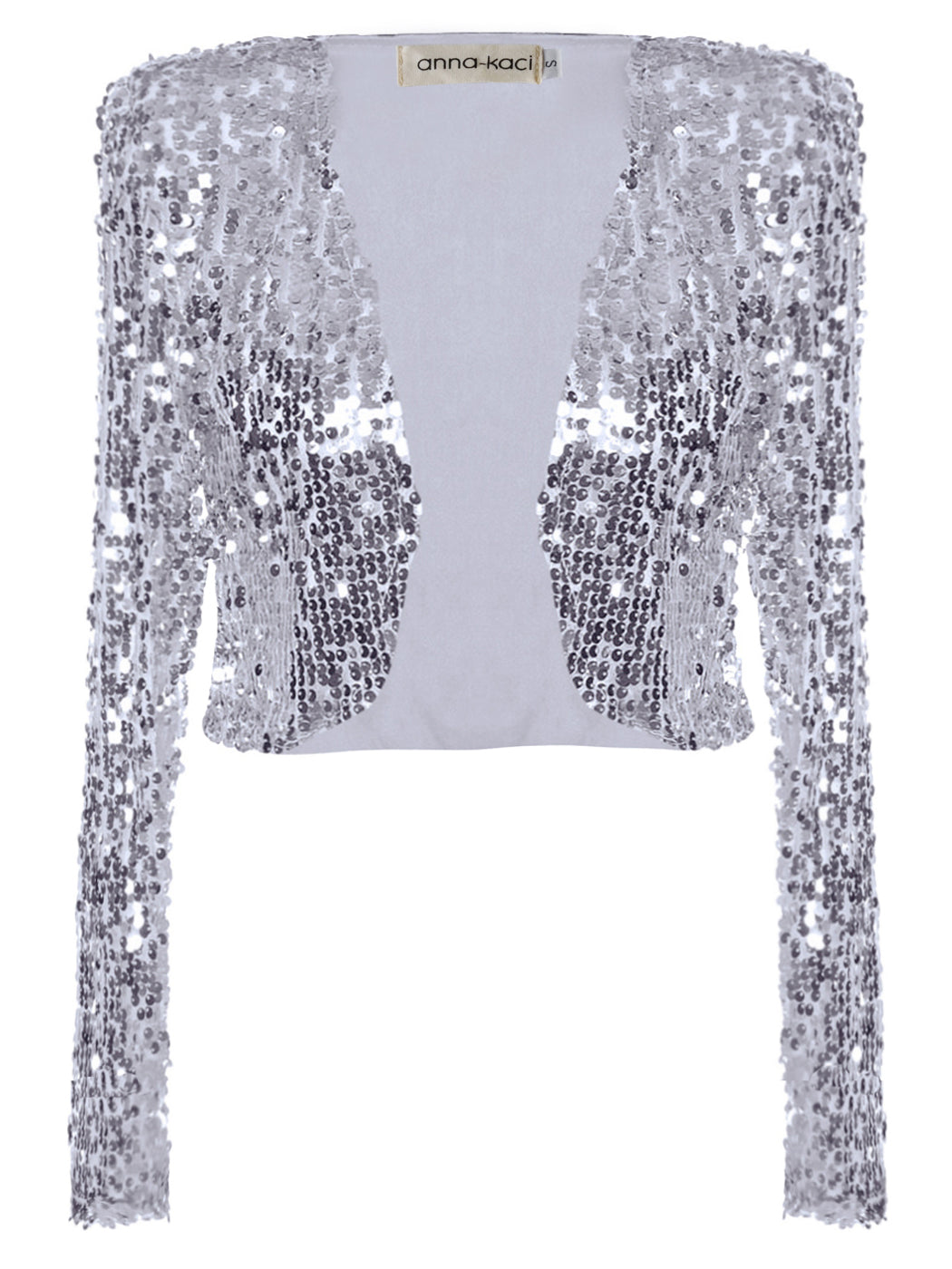 Bolero deslumbrante con lentejuelas