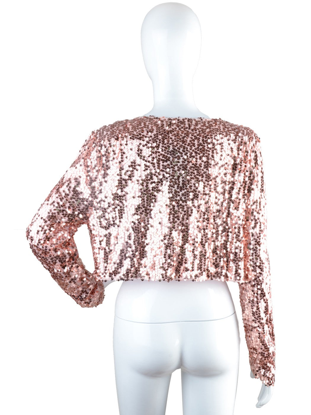 Bolero deslumbrante con lentejuelas